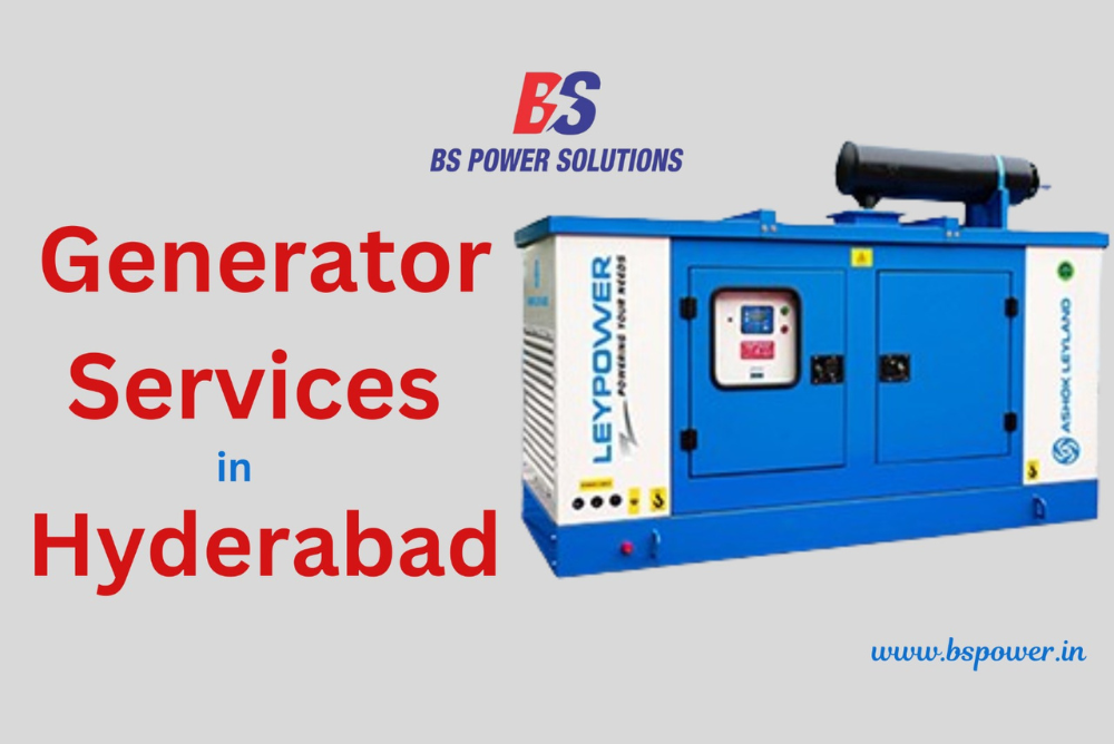 Generator Services in Hyderabad